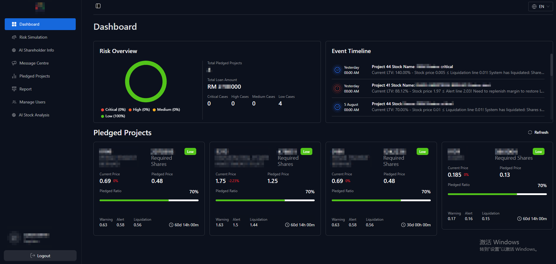 Risk Control Management Backend